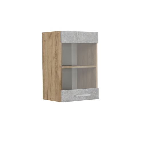 Armoire En Verre R-line 53504 Béton 40cm