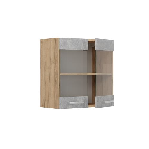 Armoire En Verre R-line 53513 Béton 60cm