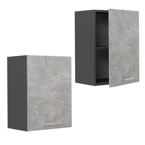 Elément Haut De Cuisine R-line 53518 Béton 45cm