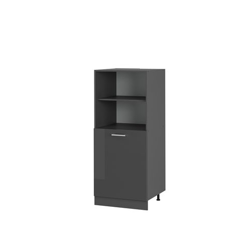 Meuble Pour Four R-line 53575 Anthracite Haute Brillance 60cm