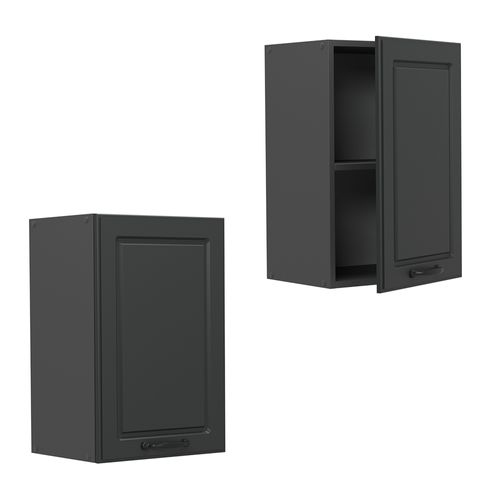 Elément Haut De Cuisine R-line 53607 Anthracite Campagne 40cm