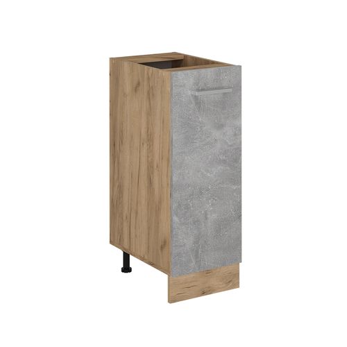 Meuble De Cuisine R-line 53626 Béton 30cm Sans Pt