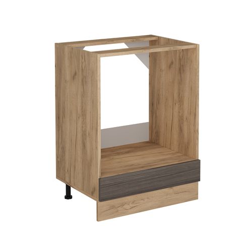 Meuble Pour Four R-line 53677 Gris Noble 60cm Sans Pt