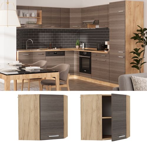 Elément Haut De Cuisine R-line 53679 Gris Noble 57cm