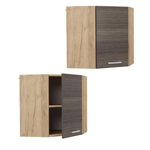 Elément Haut De Cuisine R-line 53679 Gris Noble 57cm