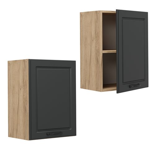 Elément Haut De Cuisine R-line 53689 Anthracite Campagne 45cm