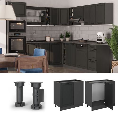 Meuble Dangle R-line 53753 Anthracite Campagne 86cm , Pt Anthracite