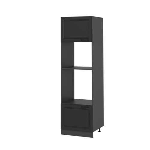 Armoire Micro-ondes R-line 53788 Anthracite Campagne 60cm