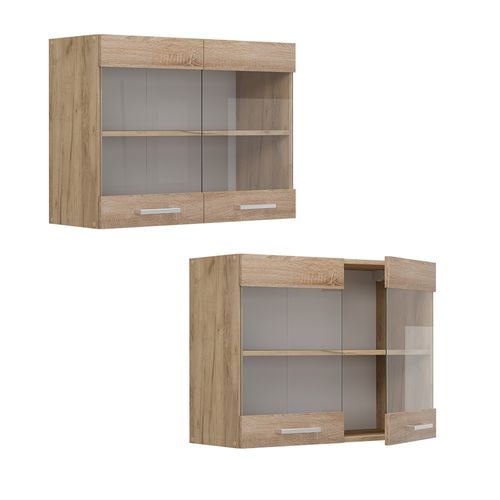 Armoire En Verre R-line 53800 Sonoma 80cm