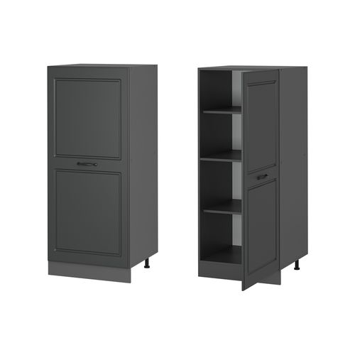 Meuble Pour Four R-line 53814 Anthracite Campagne 60cm