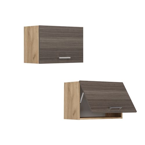 Elément Haut De Cuisine R-line 53856 Gris Noble 60cm Plat