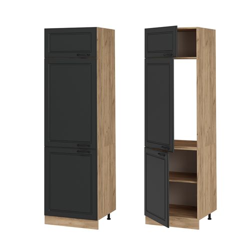 Armoire Pour Frigo R-line 53915 Anthracite Campagne 60cm