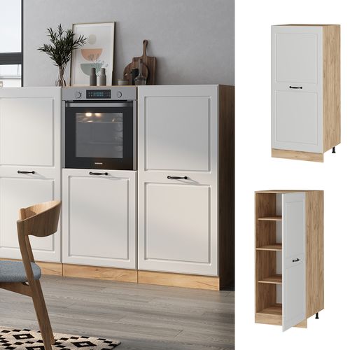 Meuble Pour Four R-line 53923 Blanc Campagne 60cm