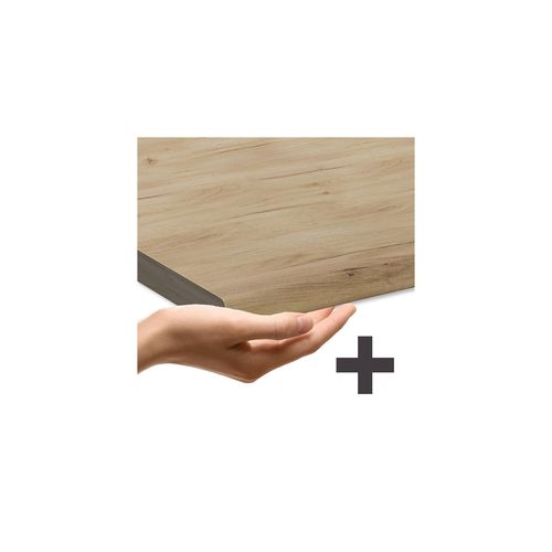 Meuble De Cuisine R-line 53980 Anthracite Campagne 30cm , Pt Chêne