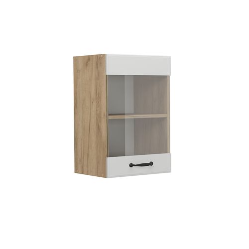 Armoire En Verre R-line 54030 Blanc Campagne 40cm