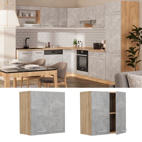 Elément Haut De Cuisine R-line 54031 Béton 60cm