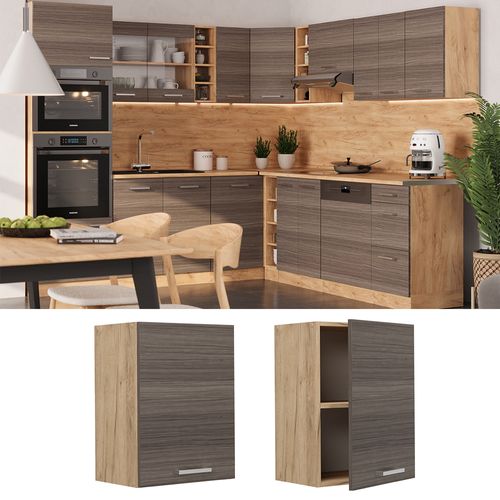 Elément Haut De Cuisine R-line 54038 Gris Noble 45cm