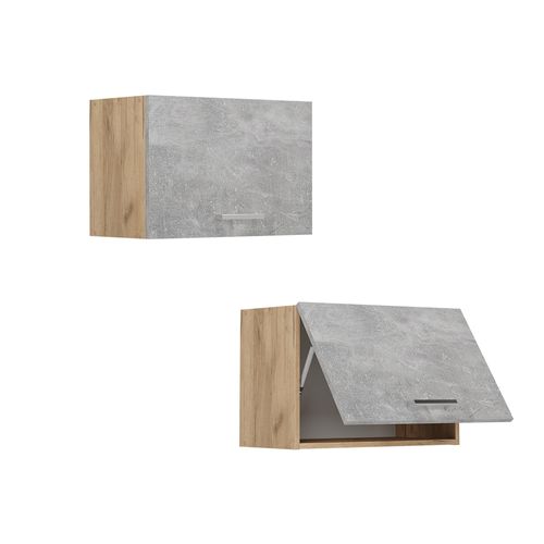 Elément Haut De Cuisine R-line 54092 Béton 60cm Plat