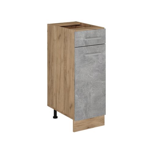 Meuble Cuisine R-line 54093 Béton 30cm Sans Pt