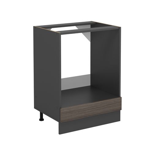 Meuble Pour Four R-line 54138 Gris Noble 60cm Sans Pt