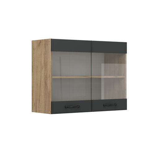 Armoire En Verre R-line 54150 Anthracite Campagne 80cm