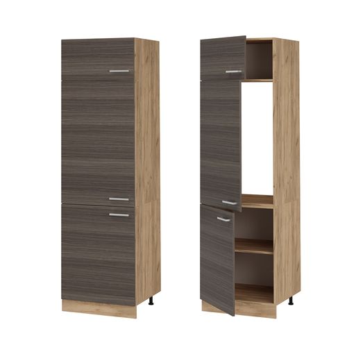 Armoire Pour Frigo R-line 54208 Gris Noble 60cm