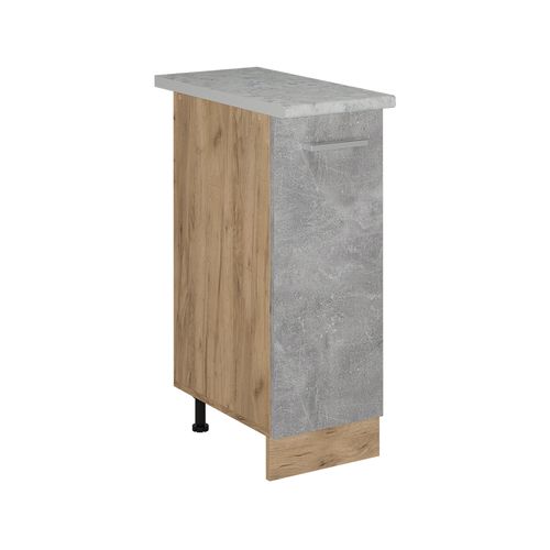 Meuble De Cuisine R-line 54214 Béton 30cm Pt Marbre