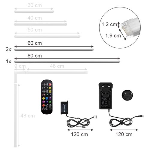 Bande LED 54250 Blanc 200 Cm