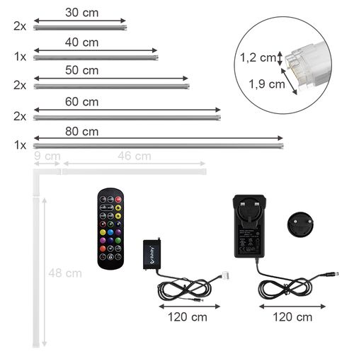 Bande LED 54253 Blanc 400 Cm