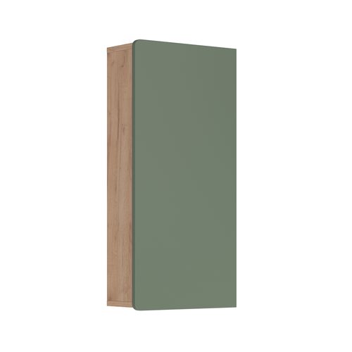 Armoire Suspendue Izan 54417 Vert/force De Lor Chêne 36.6x76.6cm