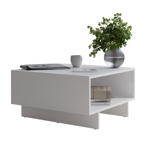 Table Basse Luka 54424 Blanc 60x60cm