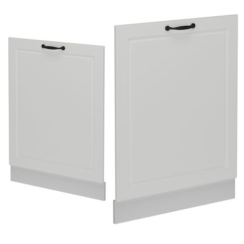 Façade De Lave-vaisselle R-line 54520 Blanc Campagne 60cm Sans Pt