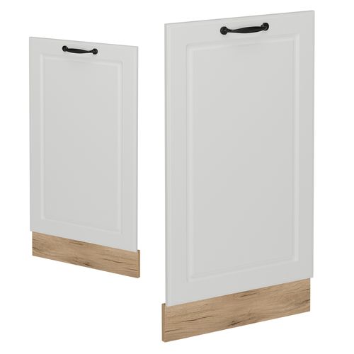 Façade De Lave-vaisselle R-line 54535 Blanc Campagne 45cm Sans Pt