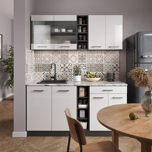 Etagère De Cuisine R-line 54572 Anthracite 25cm Sans Pt