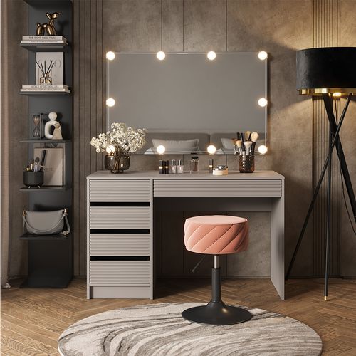 Tabouret Cherio 54629 Rose 35x50.5cm