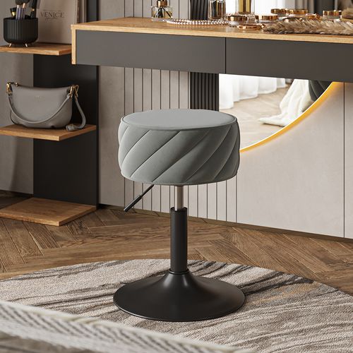 Tabouret Cherio 54630 Gris 35x50.5cm