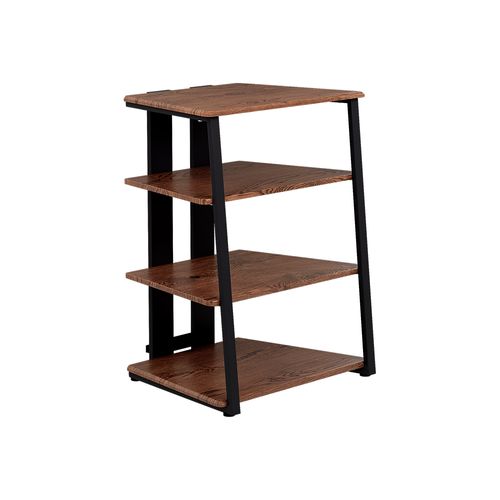 Étagère De Rangement Tonar 57352 Chêne Rustique/noir 61x78cm 4 Étagères Ouvertes