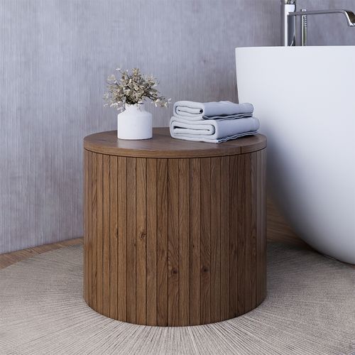 Table Basse Tavilo 55189 Noyer 38x38cm