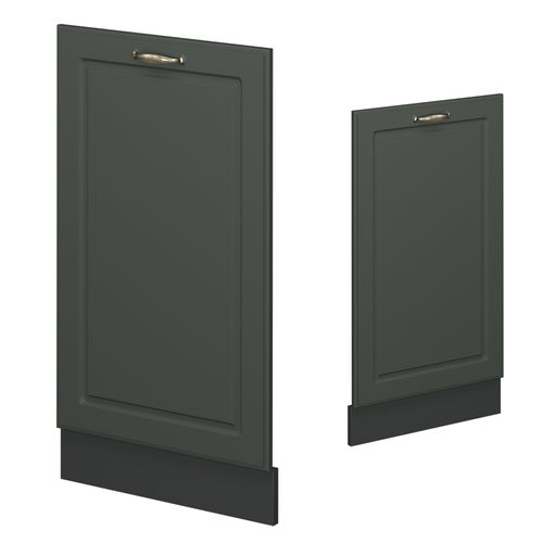 Façade De Lave-vaisselle Fame-line 55311 Vert Or Campagne 45cm , Pt Chêne