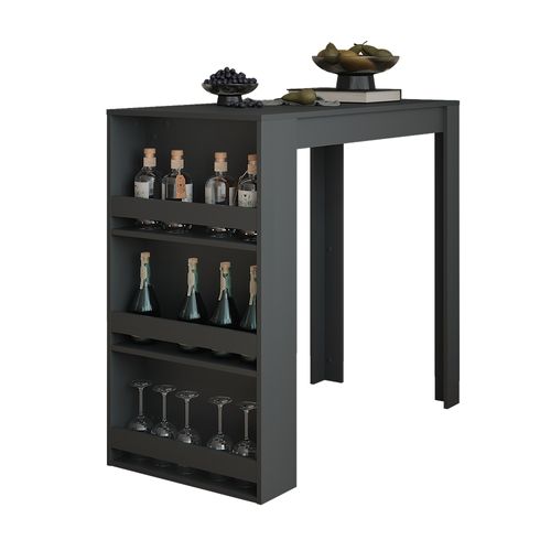 Table De Bar Repose 55351 Anthracite 57x117cm