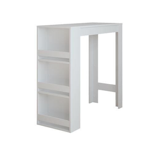 Table De Bar Repose 55354 Blanc 45x110cm