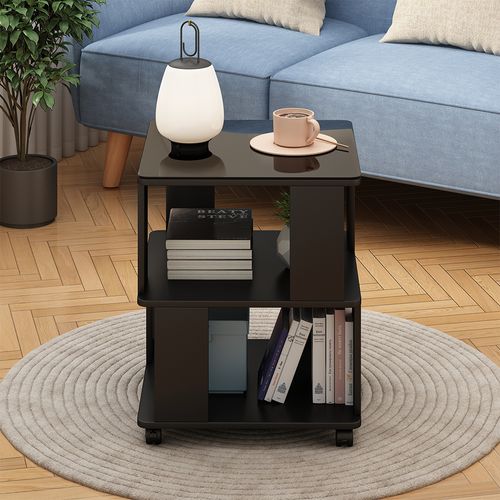 Table Basse Velito 55378 Noir 50x50cm