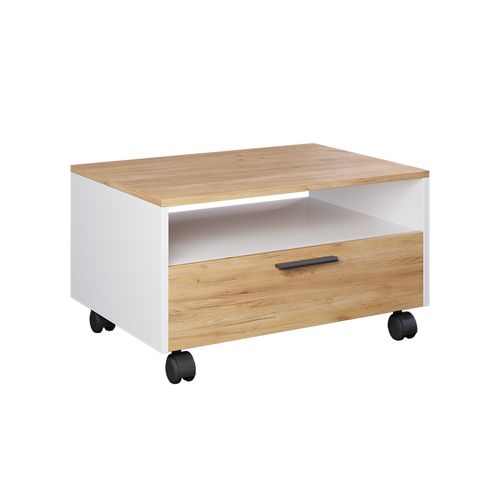 Table Basse Bibo 55398 Chêne Blanc/force De Lor 70x52.4cm