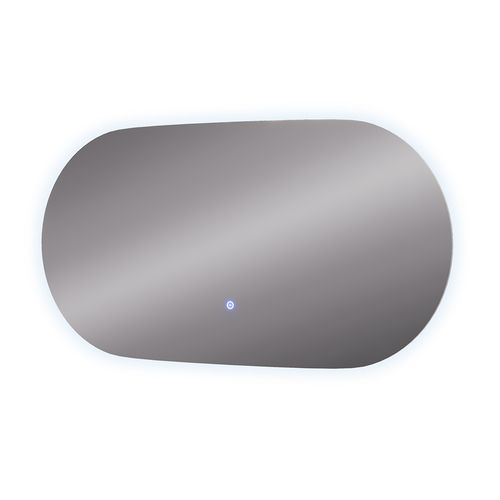 Miroir Mural Miral 55486 Verre 100x2.8cm Avec Rétro-éclairage