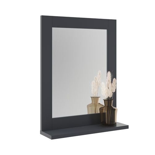 Miroir De Salle De Bain Vilda 55563 Gris 40x50cm