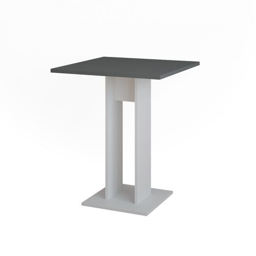Table De Salle à Manger Repose 55590 Blanc/anthracite 65x65cm