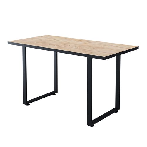 Table De Salle à Manger Livorno 55614 Chêne Noir/force De Lor 140x70cm