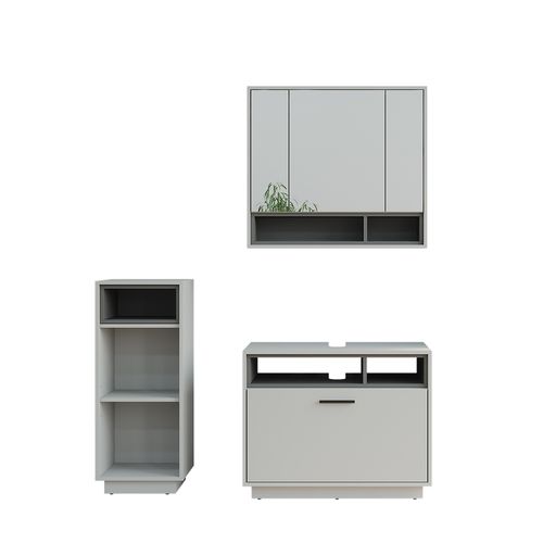 Meubles Bain Beatrice 55792 Gris/anthracite Set 2