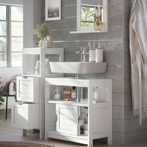 Meubles Bain Vilda 56276 Blanc 3 Pièces