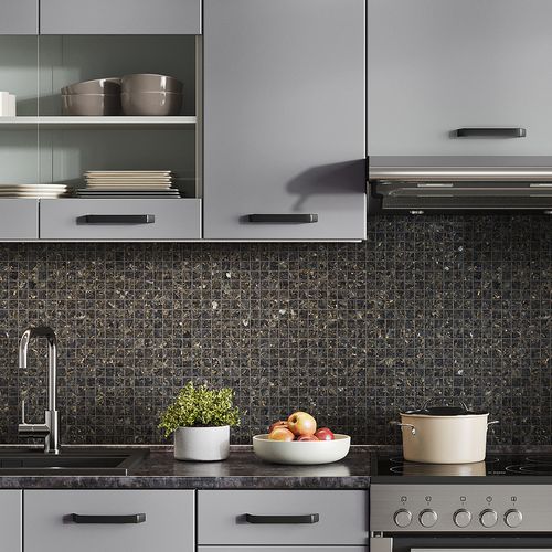Ligne De Cuisine R-line 56482 Gris/anthracite 240cm , Pt Anthracite